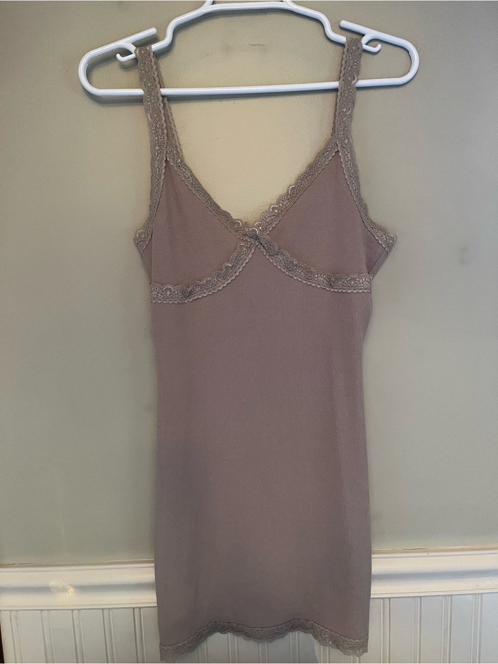 Lace-Trim Dress by Garage